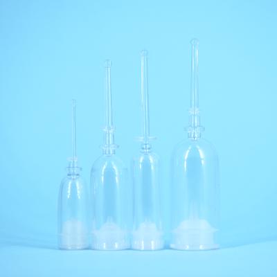 China 1/2/3/5ml Cosmetic Plastic Syringe Spray Perfume Nozzle Straight Suction Liquid Bottling Cosmetic Packaging Tool for sale