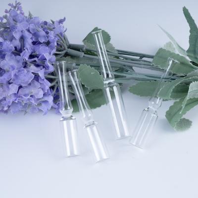 China Personal Care 1ml 2ml 3ml 5ml Empty Medical Glass Ampoule Bottles Vials For Injection for sale