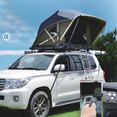 China Extended Type - 2 - 3 Person Electric Intelligent Hard Shell Auto Car Roof Top Tent With Remote Control for sale