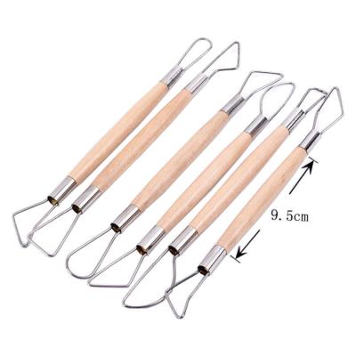 China Sculpting Art Craft Clay Sculpting Tools Pottery Cutting Set Polymer Shapers Clay Tool Ceramic Sculpture Making Modeling for sale