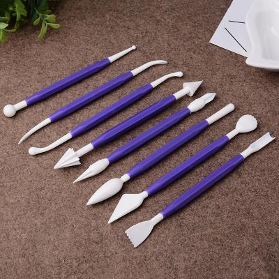 China 8pcs/Lot 16 Sculpture Models Fondant Cake Decorating Flower Sugar Craft Modeling Tools Clay Free Shipping Fondant Cake Decorating Tool for sale