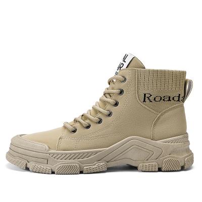 China Thickening Anti-Slip Modern Design Rubber Sole Dirt-Resistant Type Safety Hiking Mens Shoes for sale