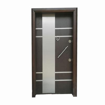 China Modern Front Door House Steel Security Armroed Steel Door Security Entrance Door Design for sale