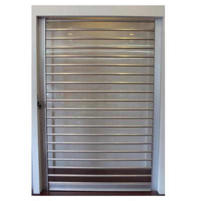 China Modern Roll Up Door Polycarbonate Transparent Roller Shutter Door for sale