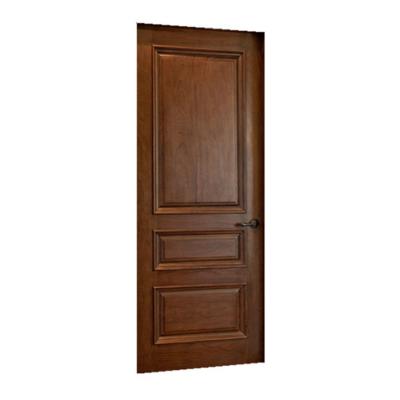 China Modern Solid Rustic Modern Wood Caving Core Teak Core Apartment Bedroom Doors Internal Slab for sale