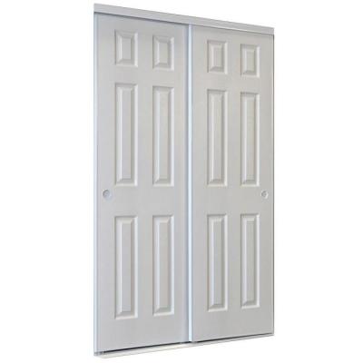 China Durable white paint solid wood bifold cabinet doors for wardrobe for sale