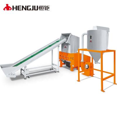 China Industry Recycled High Speed ​​Waste Plastic Crusher / Silent Crusher With Belt Conveyor And Recycling for sale