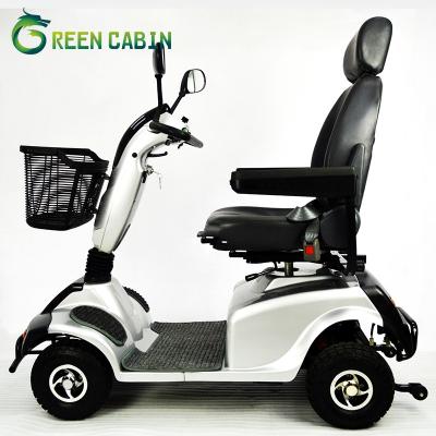 China Portable Handicapped Electric Mobility Scooter 4 Wheel Scooter For Seniors 10inch for sale