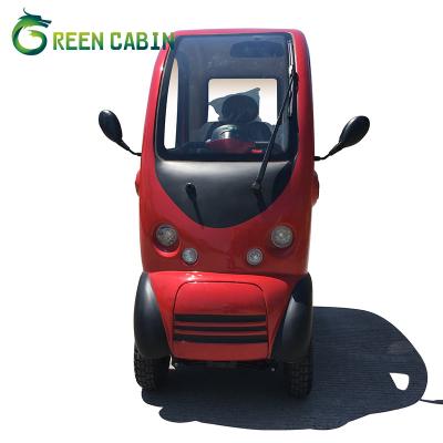 China Wheel Pneumatic Battery Covered Cabin Electric Scooter Cheap Cabin Scooter for sale