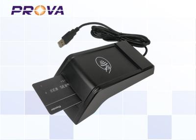 Cina Interfaccia di RFID & di IC Chip Card Reader USB con tempo di lunga vita di 500.000 volte in vendita