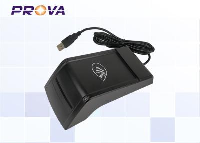 Κίνα USB Interface IC RFID Chip Card Reader With 500,000 Times Long Life Time προς πώληση