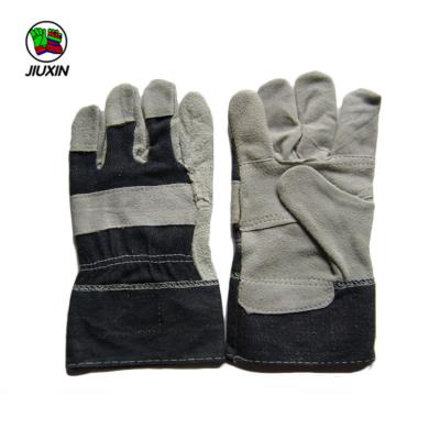 China High Quality Industrial Industry Different Colors Cut Heavy Duty Leather Work Glove for sale