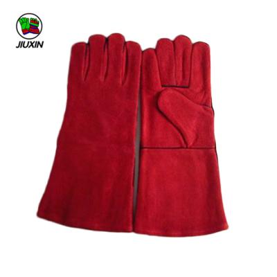 China Factory Directly Supply Welding Split Leather Cow Safety Gloves 13