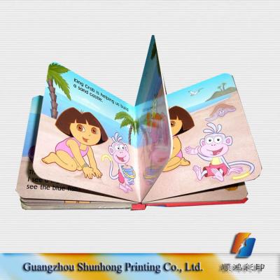 China paper & Cheap Printing Cardboard Coloring Kid Book , 3d Story Books For Kids for sale