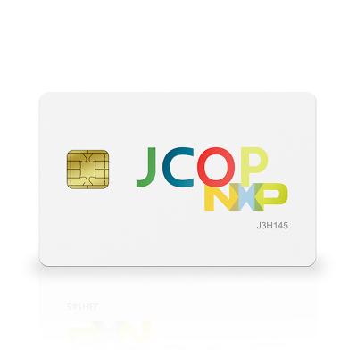 China RSA4096 JCOP Dual Interface Support RSA4096 CCE Smart Card Java Card J3H145 for sale