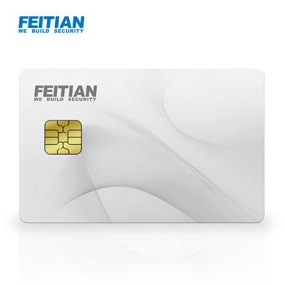 China Waterproof / Waterproof Feitian Java Card Contactless Contact Dual Interface Java Card With PI Java COS - A22CR for sale