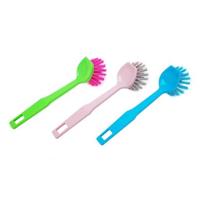 China Latest Design Dish Best Quality Plastic Kitchen Wash Brush Sink Cleaning Brushes For Dishes for sale