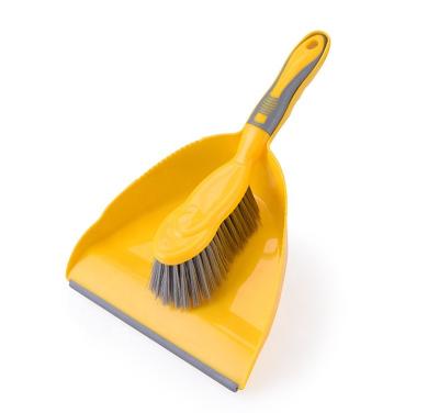 China Perfect Plastic Mini Plastic Dustpan With Brush Eco-friendly Heavy Duty Indoor Household Floor Bed Use Broom Mini Cleaning Broom for sale