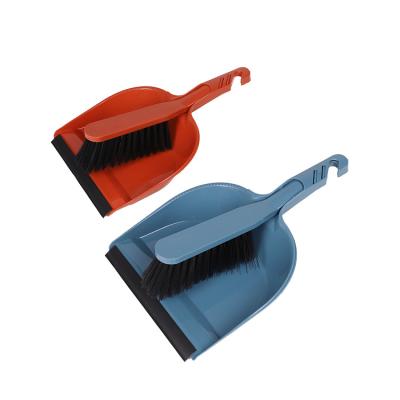 China Daily Cleaning Broom Mini Plastic Dustpan With Plastic Brush Mini Cleaning Broom Household Floor Office for sale