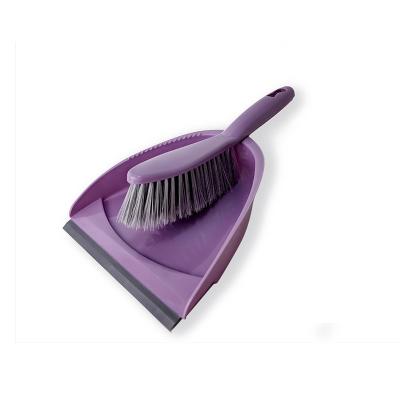 China 2021 New Product High End Home Premium Dustpan And Hot Selling Plastic Cleaning Brush Set for sale