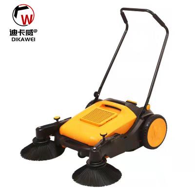 China Hotels Walking Type Manual Industrial Floor Sweeper for sale