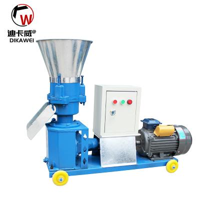 China Farms feed granulator 220V household small-scale agricultural dry-wet dual-function rod pure copper granulator maize large-scale processing for sale