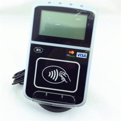 China USB 13.56MHZ ISO 14443A/B RFID Reader Writer ACR123U With LCD Compatible EMV-based Payment for sale