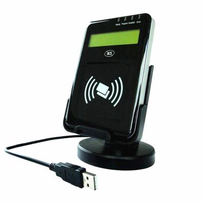 China ACS ACR1222L CCID13.56MHZ contactless USB LCD Desktop Android RFID NFC Reader Writer With free SDK for sale