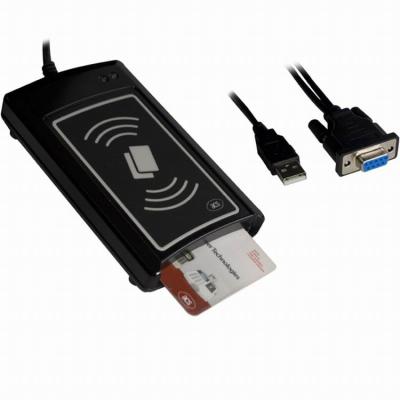 China ACR1281S-C1 Serial RS232 DualBoost II USB Dual Interface Reader  Writer Supports CAC&PIV&ISO 7816 and ISO 14443 Tags for sale