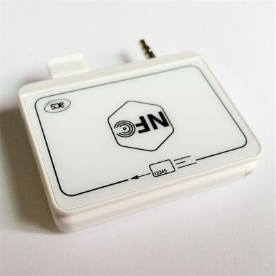 China NFC 3.5 mm Audio Jack Android Card Reader With Free SDK ACR35 for sale