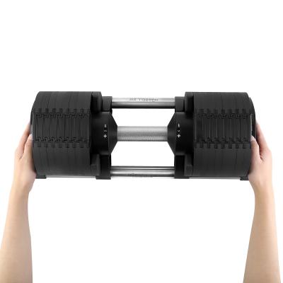 China Hot Home Direct Weightlifting Equipment Gym Factory Sale Adjustable Dumbbell Dumbbell 40kg for sale