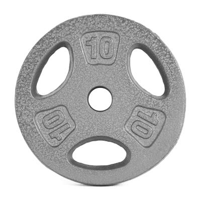 China Fitness 5lb 45 Lb Weight Plate Weight Plate Concrete Hole 45lbs Iwf Mold 7 Kg Machined Weight Plate for sale