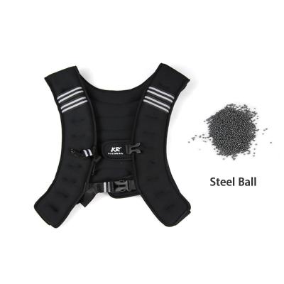 China Strength Training Men Women Workout Vest Wholesale Adjustable Running Fitness Weighted Vest for sale