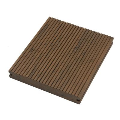 China Modern Customized Mix Colors Stable Solid Core WPC Exterior Decking for sale