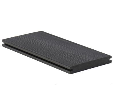 China Modern Anti-slip Black Exterior Wood Plastic Composite Products for sale