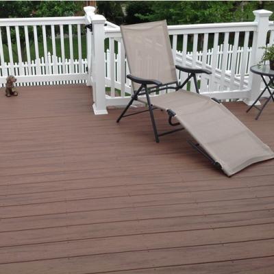 China Modern Durable Waterproof Wood-Plastic Composite Decking WPC Decking for sale