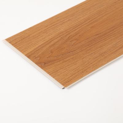 China Modern Natural Yellow Color Wood Grain Click SPC Flooring for sale