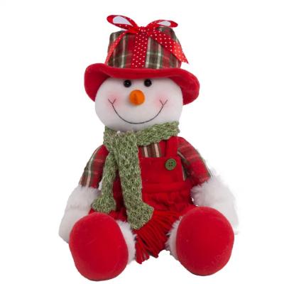 China All Christmas Plush Snowman Decor Doll Christmas Decorations Home Decorations Party Ornaments Snowman for sale