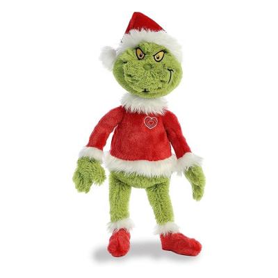 China Monster Decorations Santa Palm Pal The Green 19 Inch Gift Decoration Kids Plush Home Christmas for sale