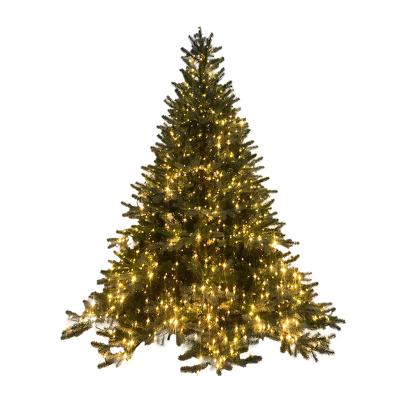 China All Craft 120cm Christmas Tree Decorations Santa Tree With LED Lighthouse Garden Decoration Christmas Tree for sale