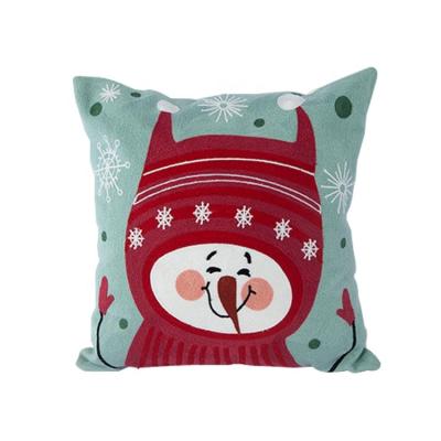 China OEM Room Anti-pilling Sofa Throw Pillows Square Shape Christmas Pillow For Party Home Decoration for sale