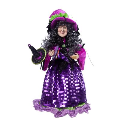 China All Outdoor Custom Handmade Halloween Gift Witch Decorations Witch Craft On Party Sale for sale