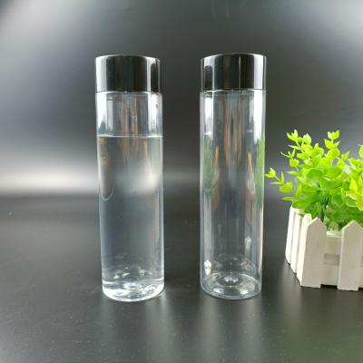 China Beverage Fashion Clear Clear PET Orange Empty Plastic Disposable Juice 500ml Disposable Drinking Water Bottle for sale