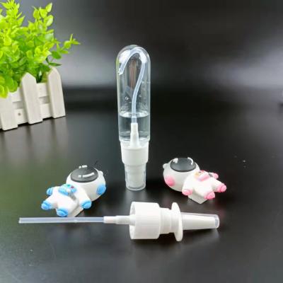 China 30ml Alcohol Spray Bottle Plastic Hand Sanitizer Cosmetic Smudge Round Spray Packaging Bottle for sale