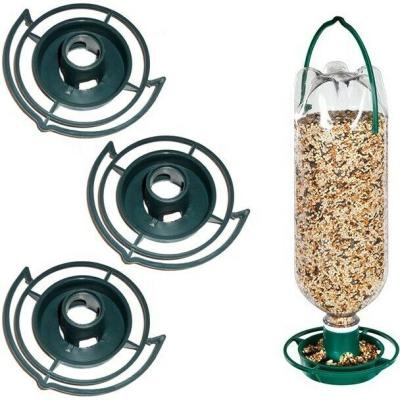 China Jardin Garten Automatic Garden Plastic Bottle Hanging Bird Feeder For Wild Bird for sale