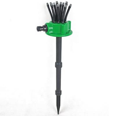 China 2021 New Lawn Garden Noodle Head Garden Sprinkler On Longer Spike WT040061 for sale