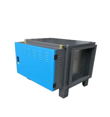 China 2019 ESP Hotels Electrostatic Air Filter for Restaurant Kitchen Cooking Oil Steam Electrostatic Scrubber for sale