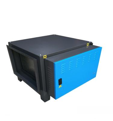 China Hotels Electrostatic Smoke Cleaner With An Exhaust Fan For Laser Cutter Machines for sale