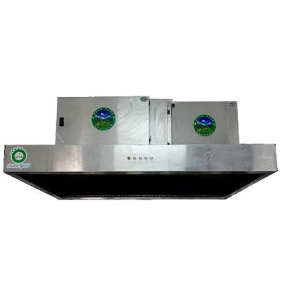 China Commercial Smoke Exhaust Stainless Steel Hotel Kitchens All-in-One Hood With Particularly for sale