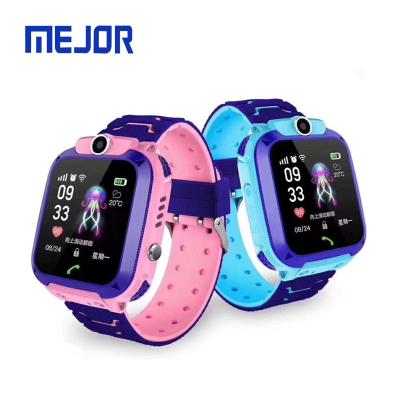 China 3G 4G Kids Smart Watch SOS Child Q12 Card Clock Call Location Fitness Tracker Antil-lost Smartwatch for sale